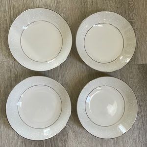 Fine Seyei China Wedding Bells 6631 4 Small Dish Set All Excellent Condition